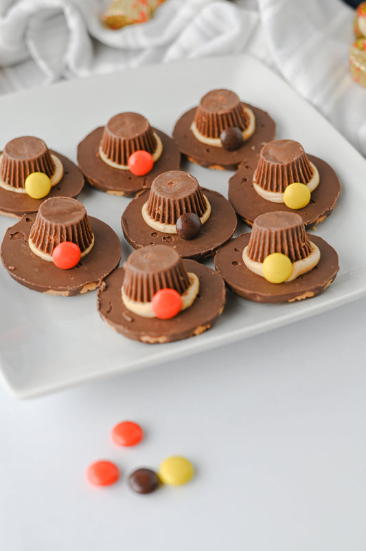 Pilgrim Hat Cookies Set #1