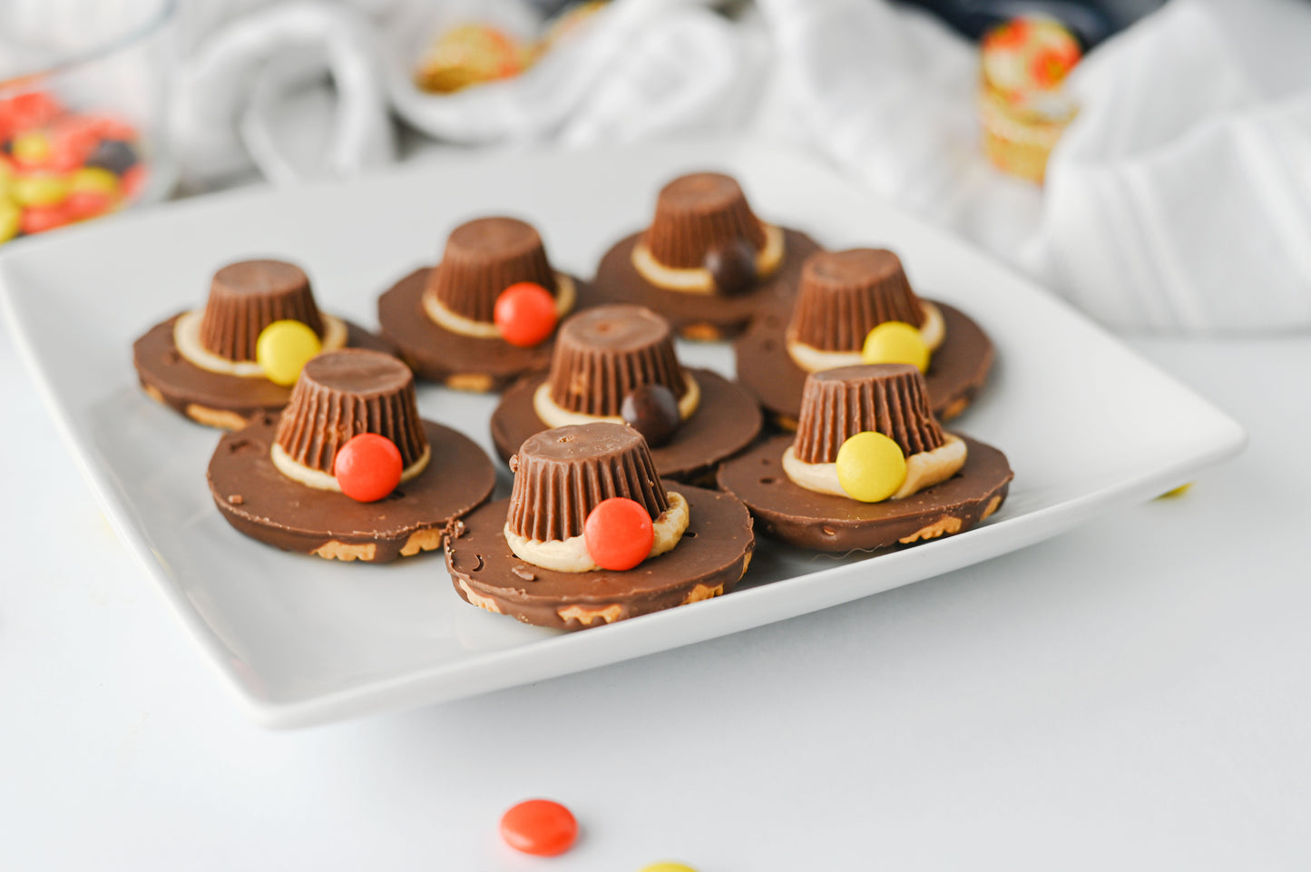 Pilgrim Hat Cookies Set #1