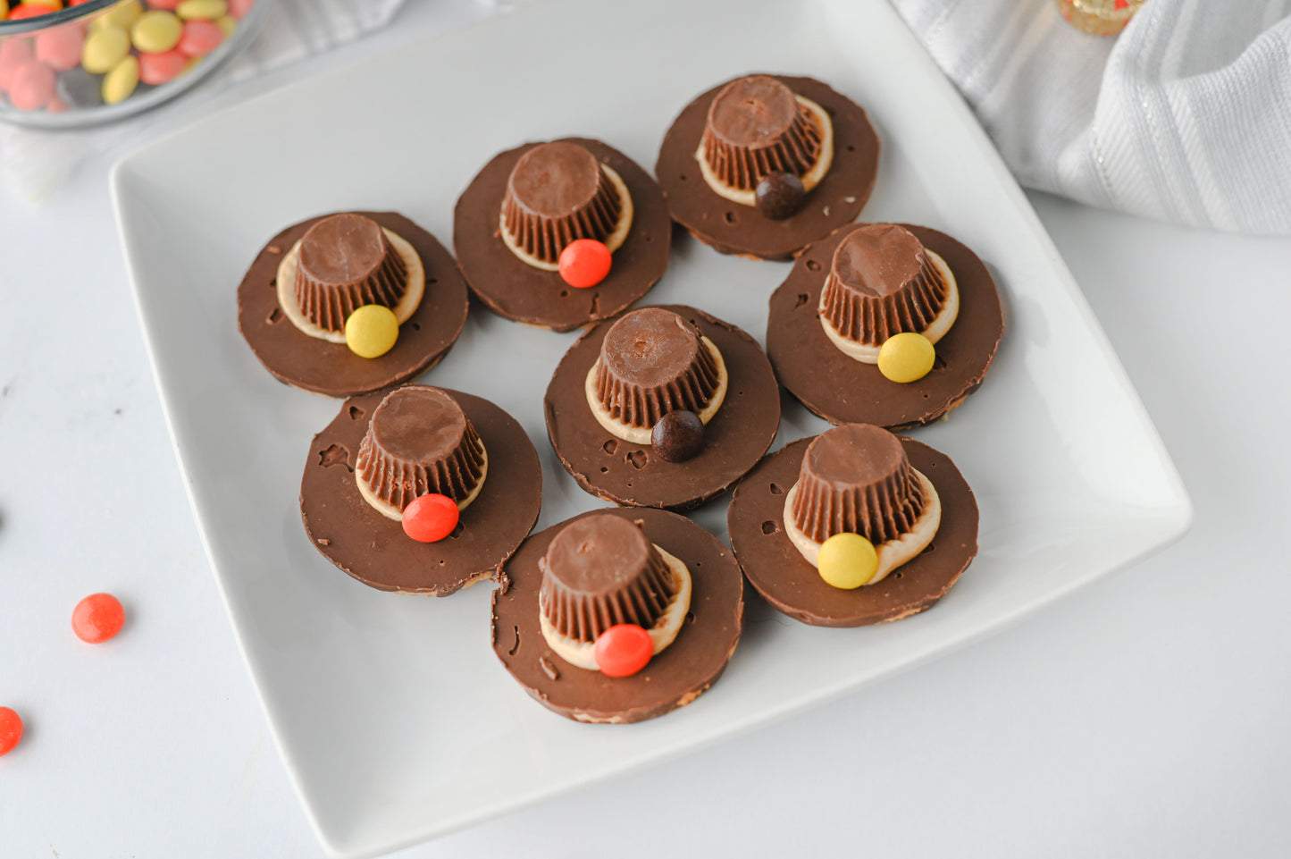 Pilgrim Hat Cookies Set #1