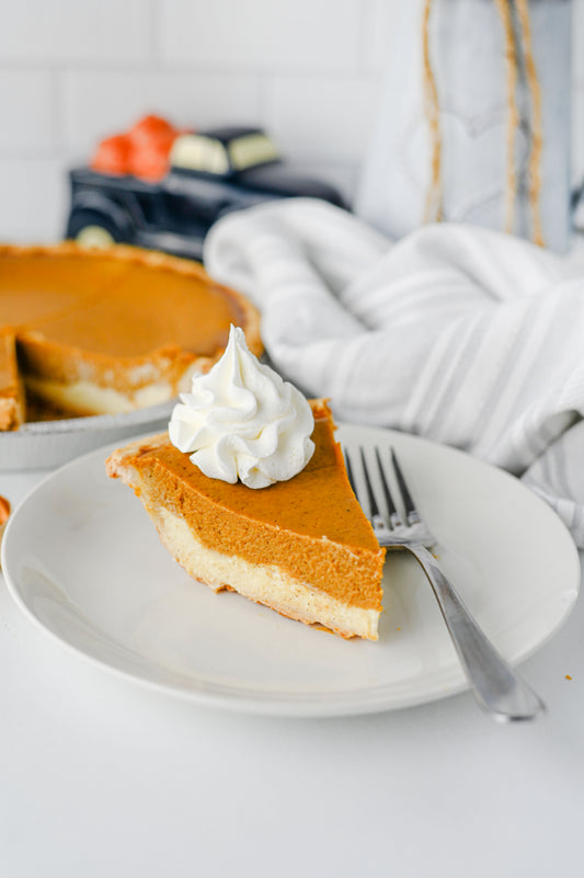 Pumpkin Cheesecake Pie Set #1