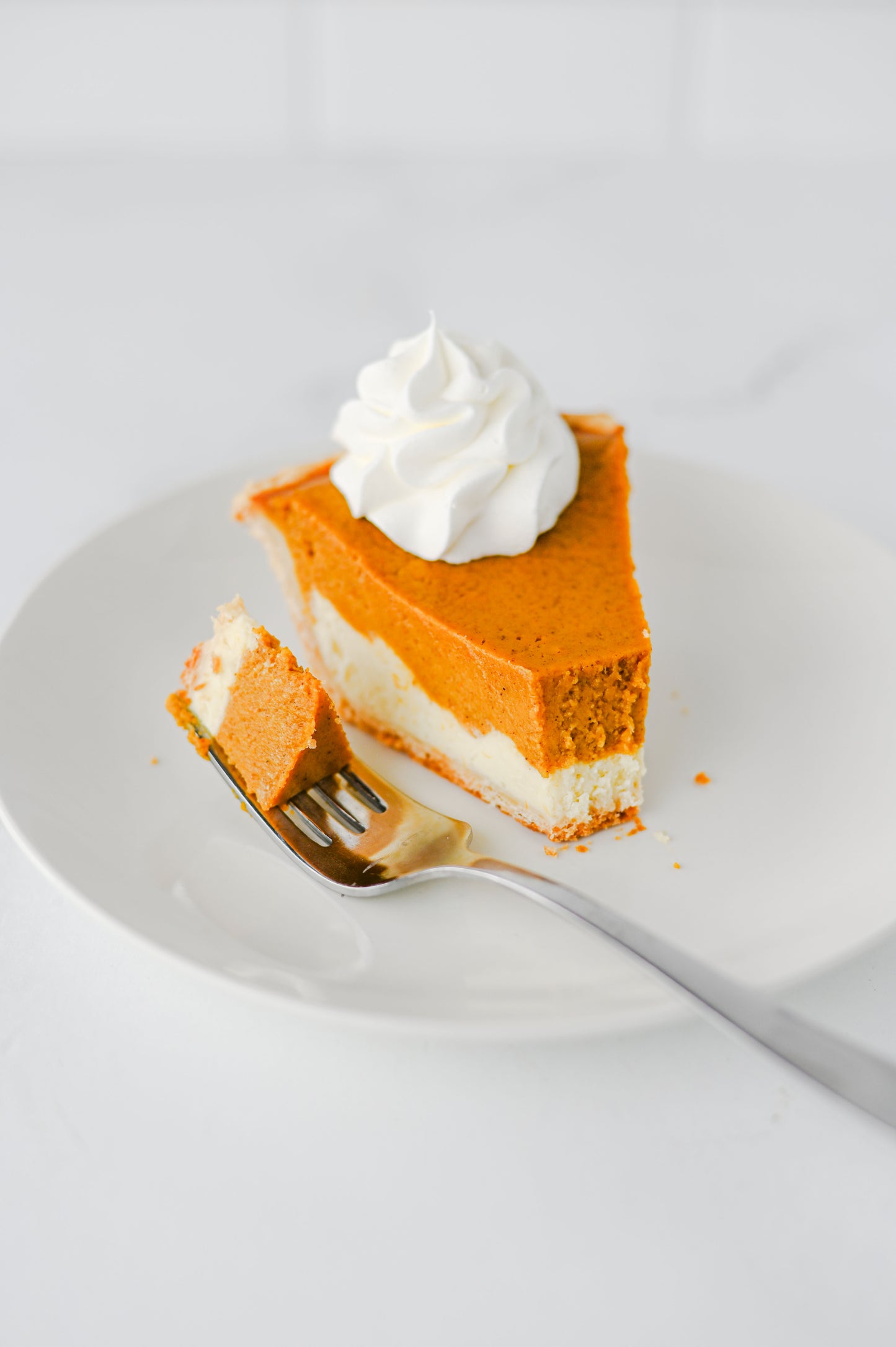 Pumpkin Cheesecake Pie Set #1