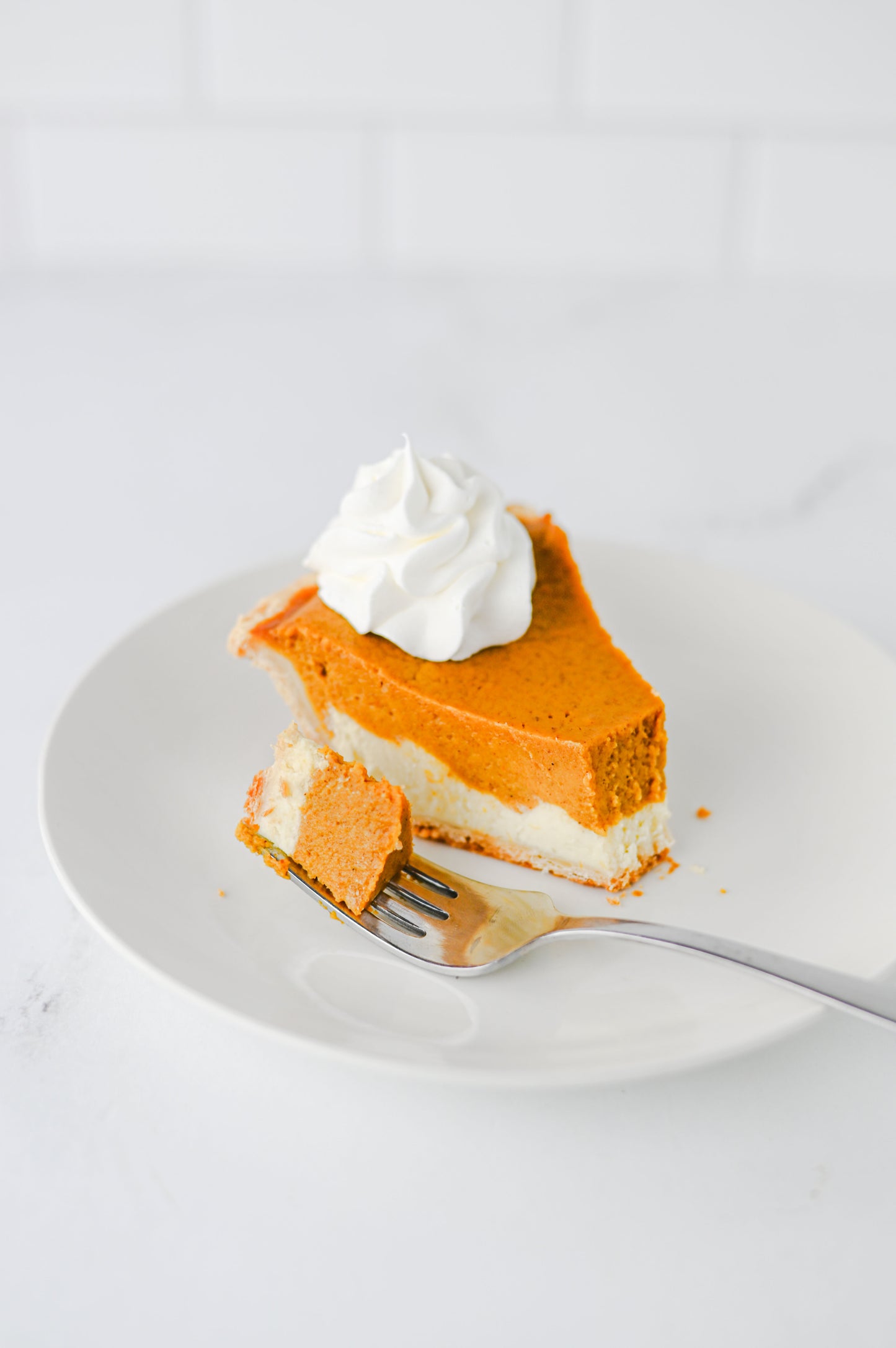Pumpkin Cheesecake Pie Set #1