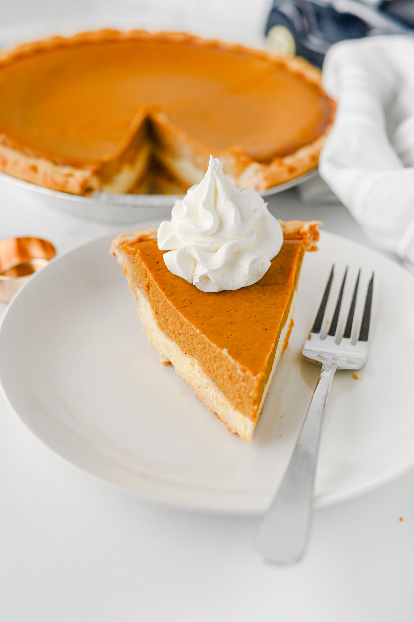 Pumpkin Cheesecake Pie Set #1