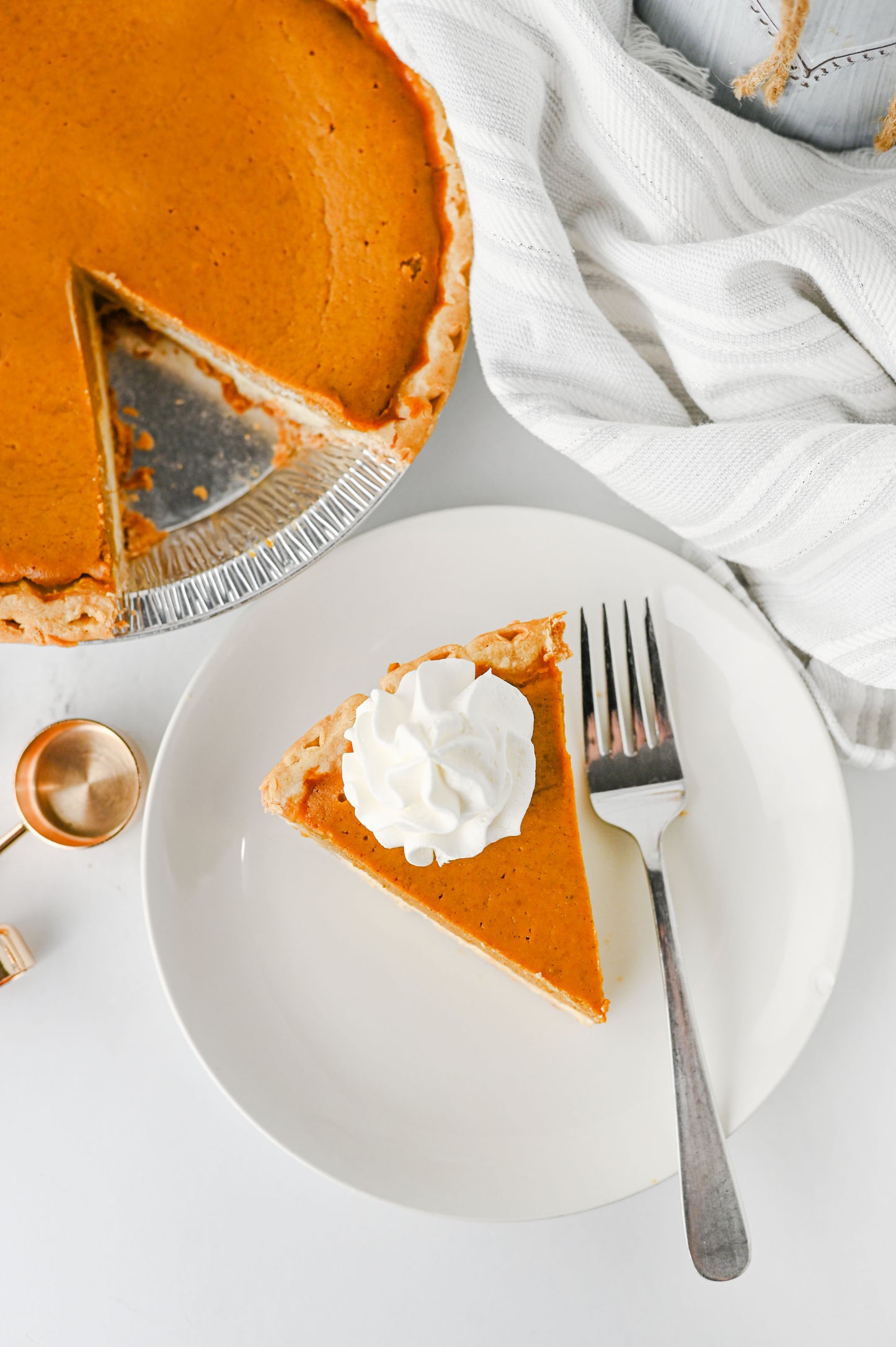 Pumpkin Cheesecake Pie Set #1