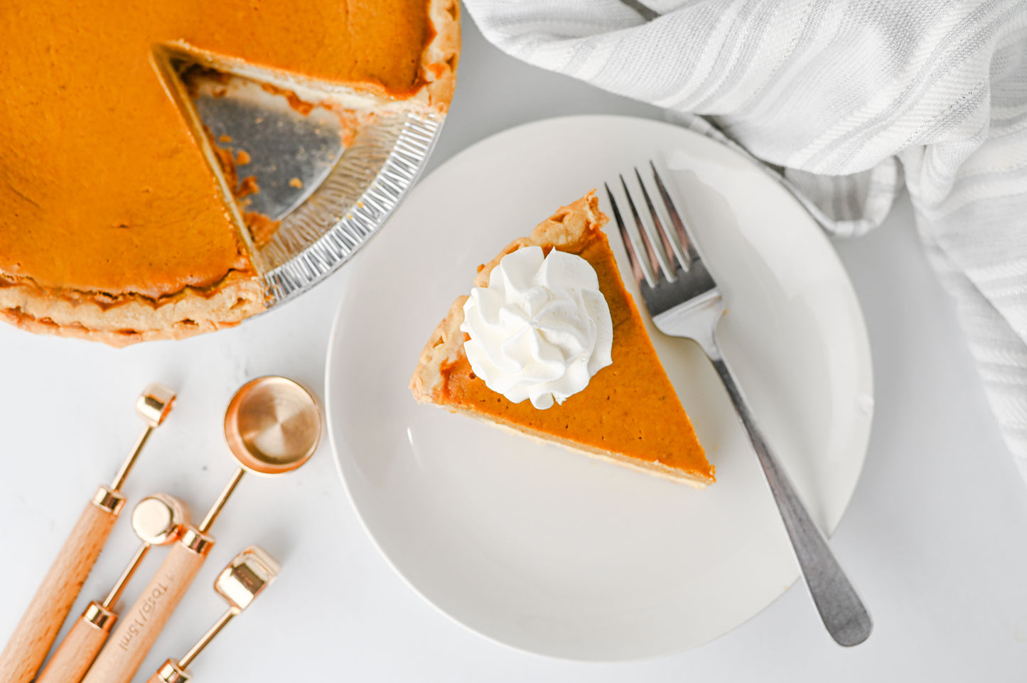 Pumpkin Cheesecake Pie Set #1
