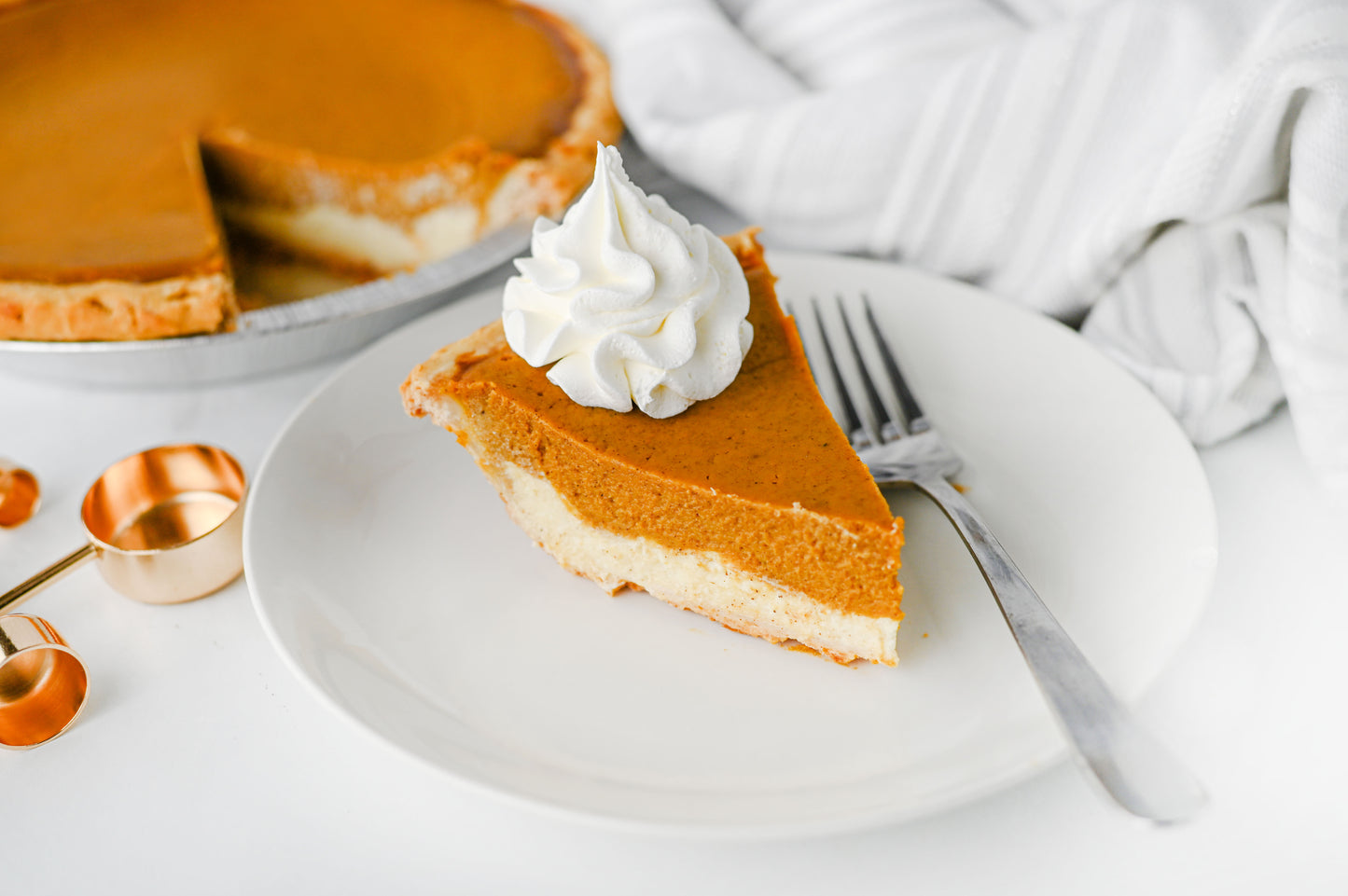 Pumpkin Cheesecake Pie Set #1