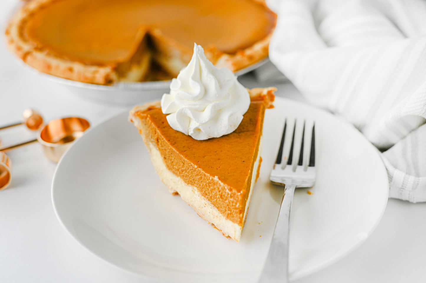 Pumpkin Cheesecake Pie Set #1