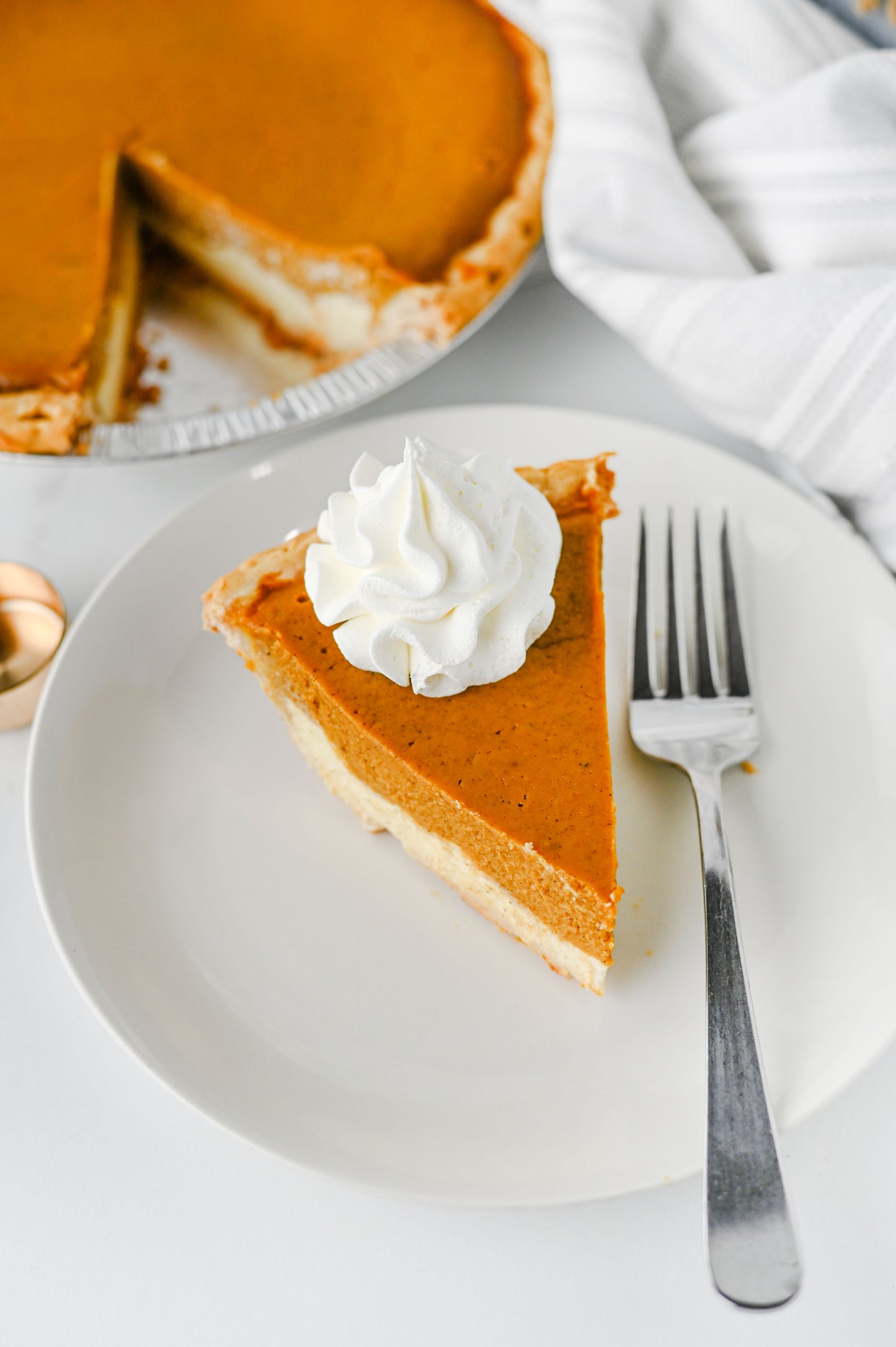 Pumpkin Cheesecake Pie Set #1