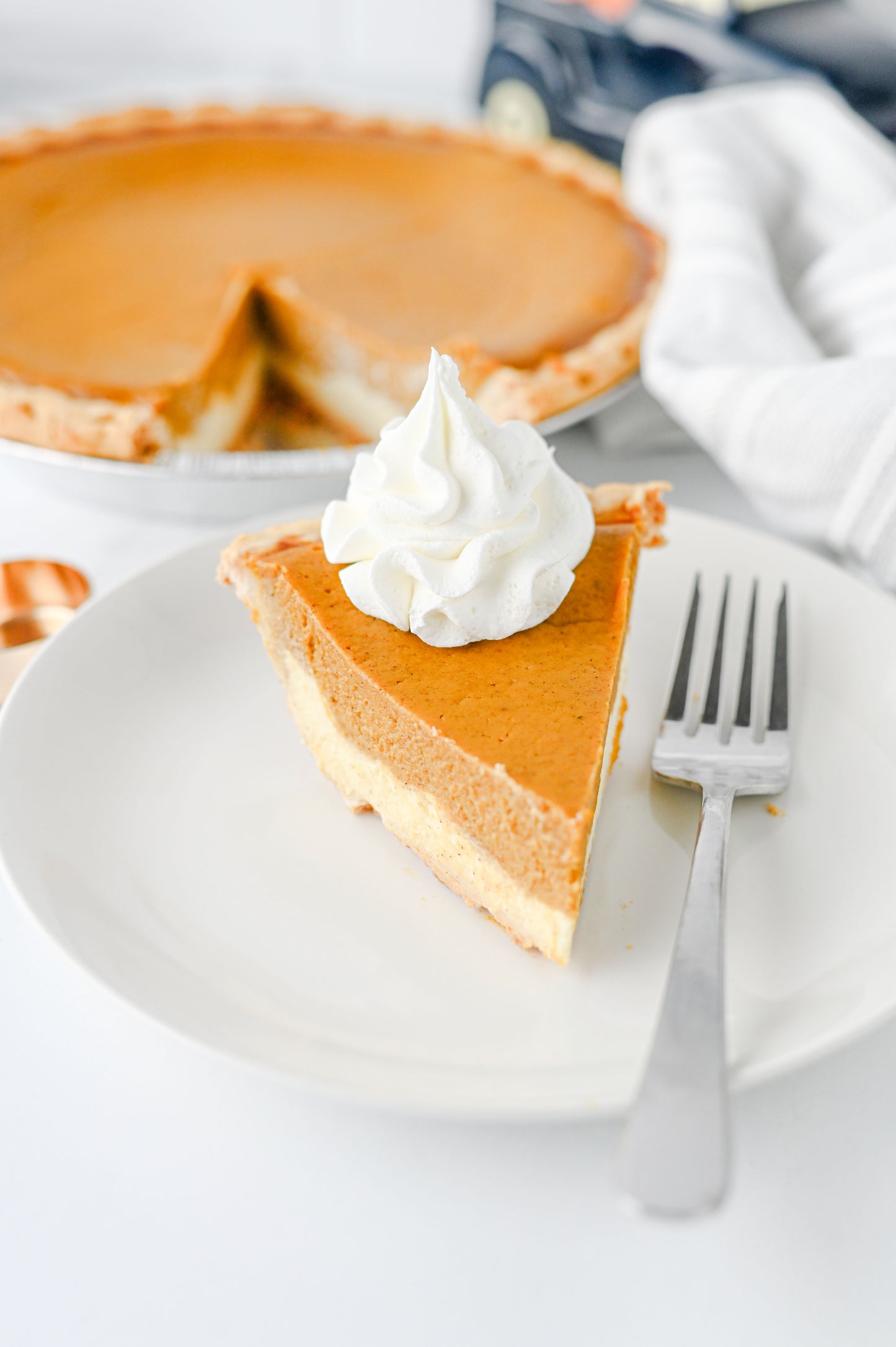 Pumpkin Cheesecake Pie Set #1
