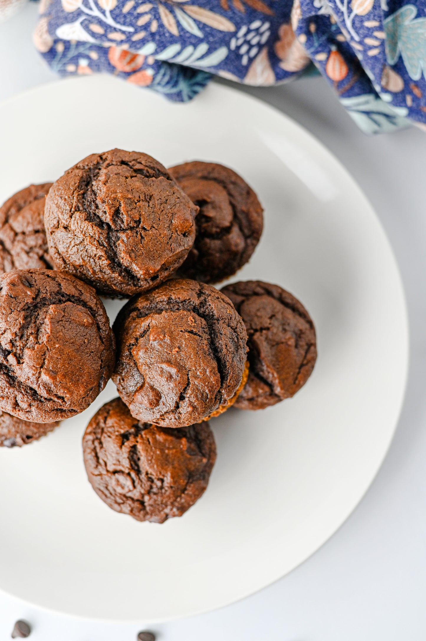 Pumpkin Chocolate Muffins Set #1