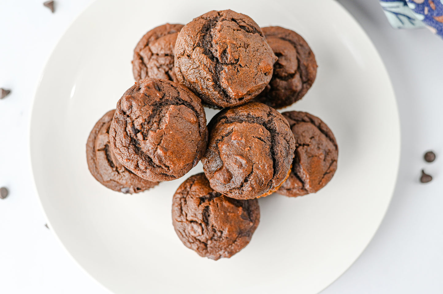 Pumpkin Chocolate Muffins Set #1