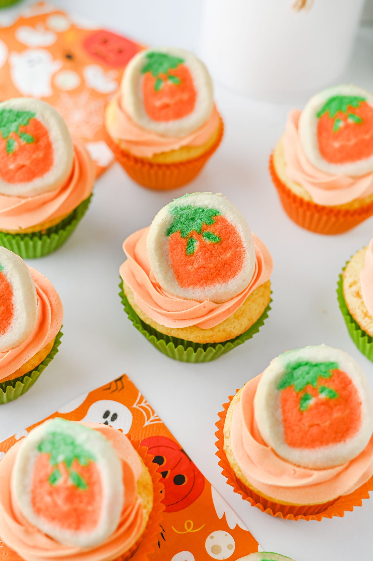 Pillsbury Pumpkin Cookie Cupcakes Set #1