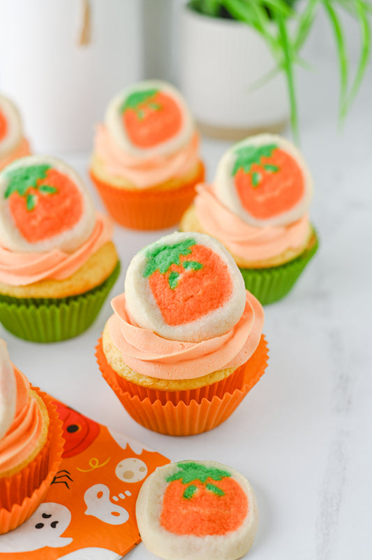 Pillsbury Pumpkin Cookie Cupcakes Set #1
