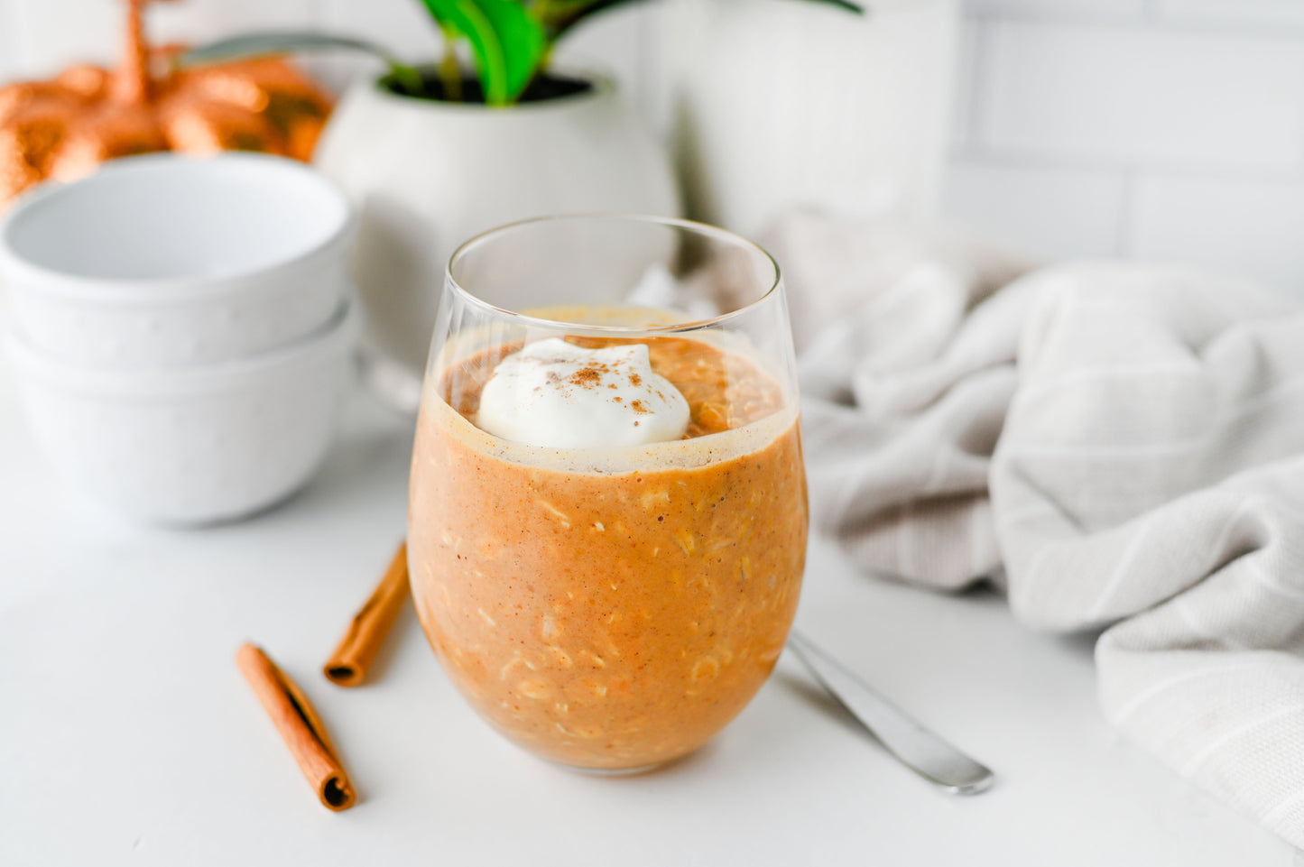 Pumpkin Overnight Oats Set #1