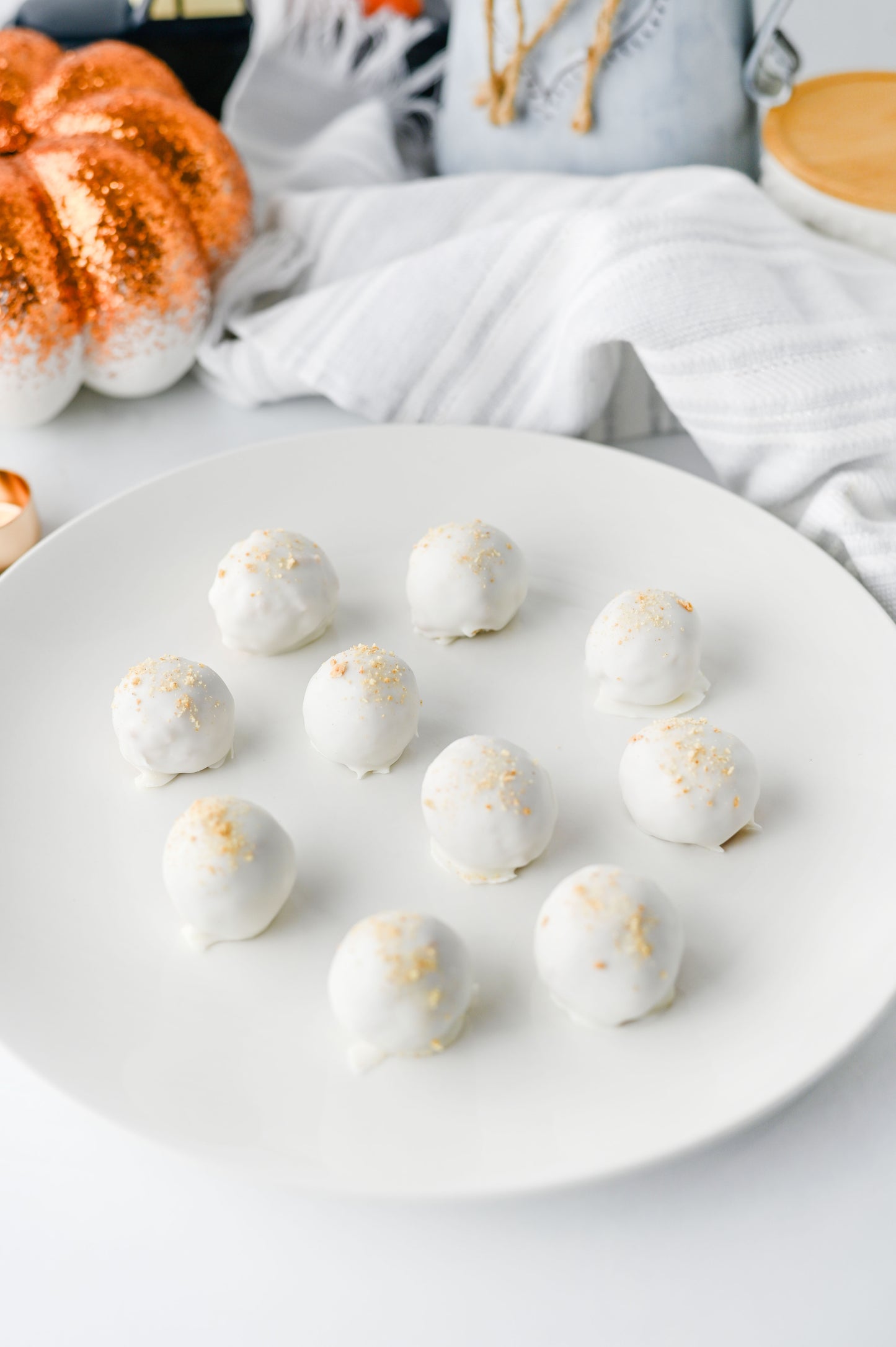 Pumpkin Pie Truffles Set #1