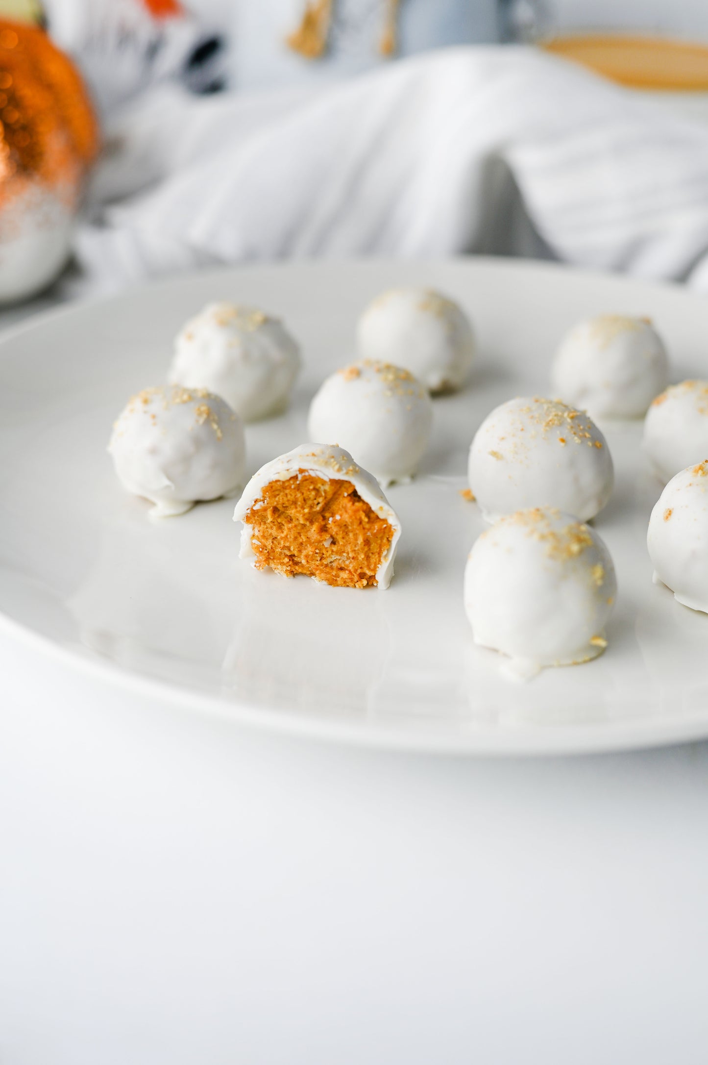 Pumpkin Pie Truffles Set #1