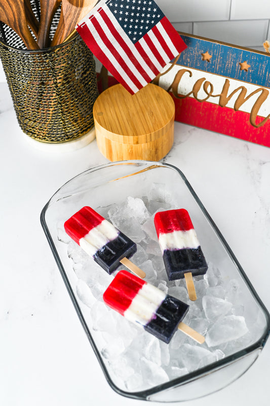Red White and Blue Popsicles Set #1