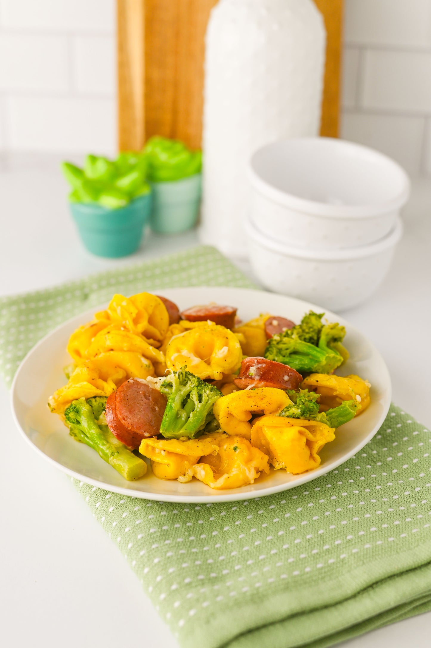 Tortellini and Sausage Bake Sheet Pan Dinner Set #1