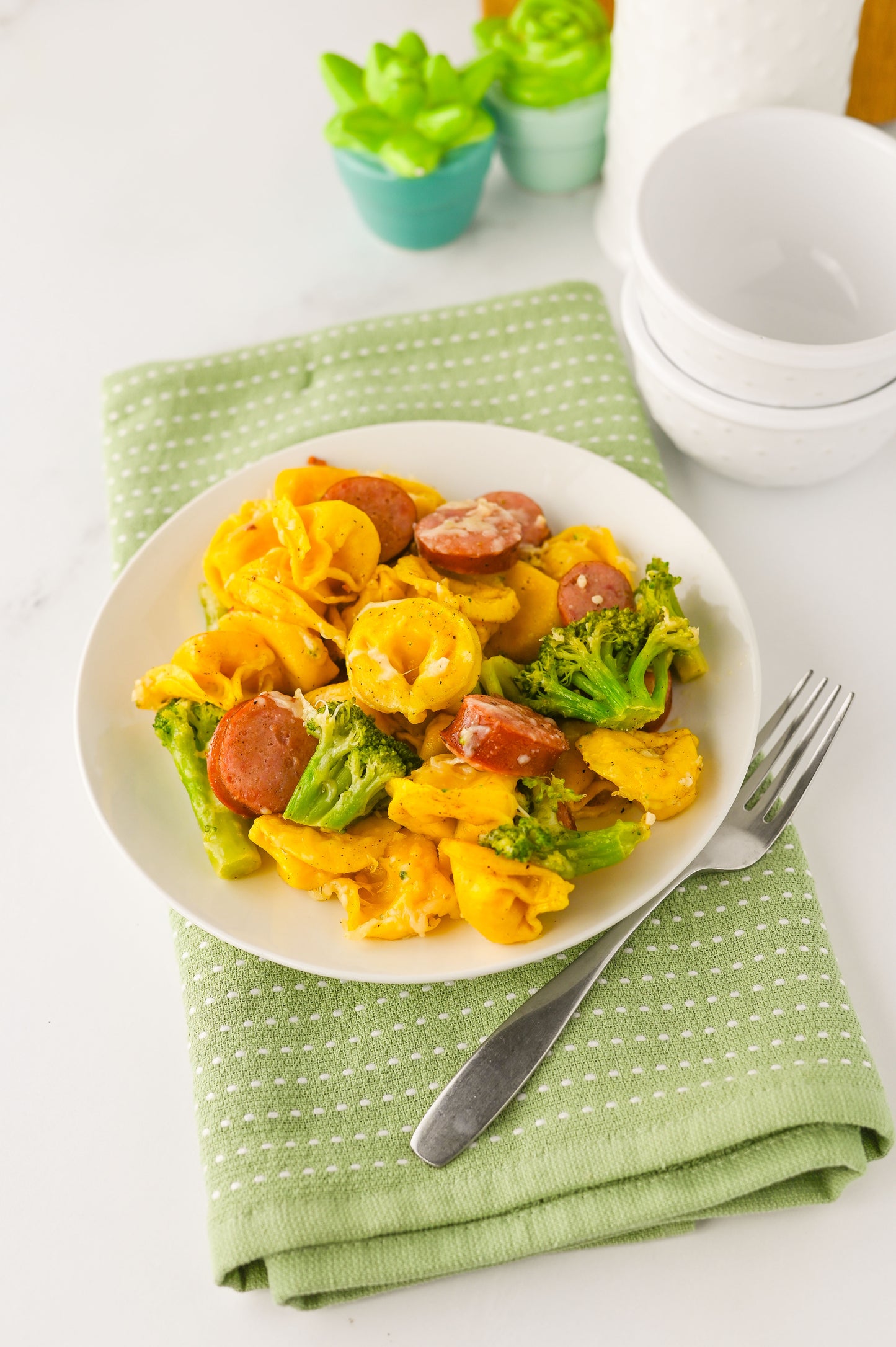 Tortellini and Sausage Bake Sheet Pan Dinner Set #1