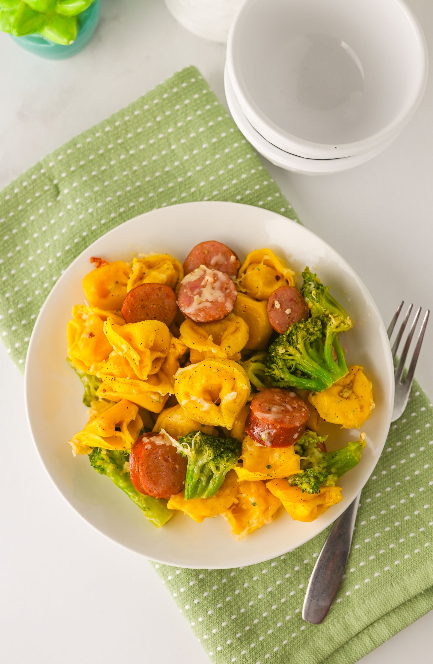 Tortellini and Sausage Bake Sheet Pan Dinner Set #1