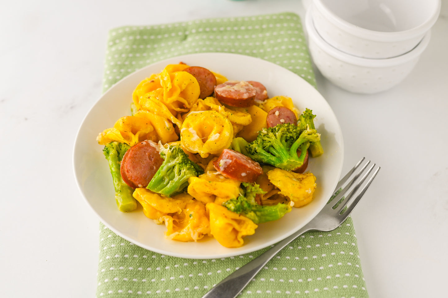 Tortellini and Sausage Bake Sheet Pan Dinner Set #1