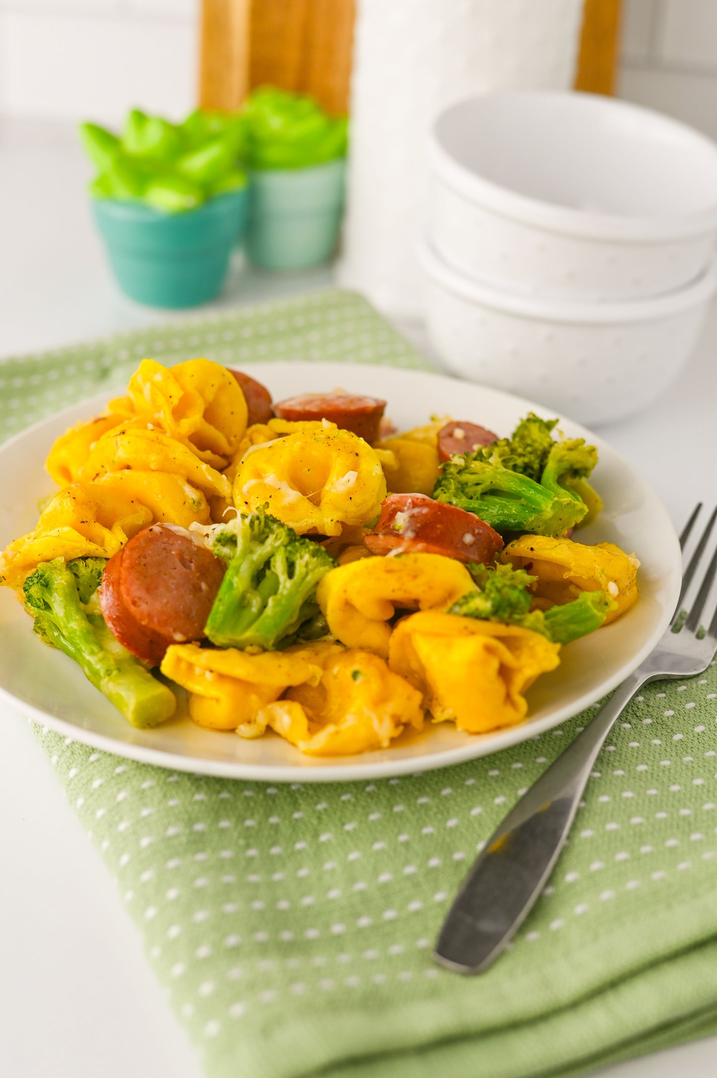 Tortellini and Sausage Bake Sheet Pan Dinner Set #1