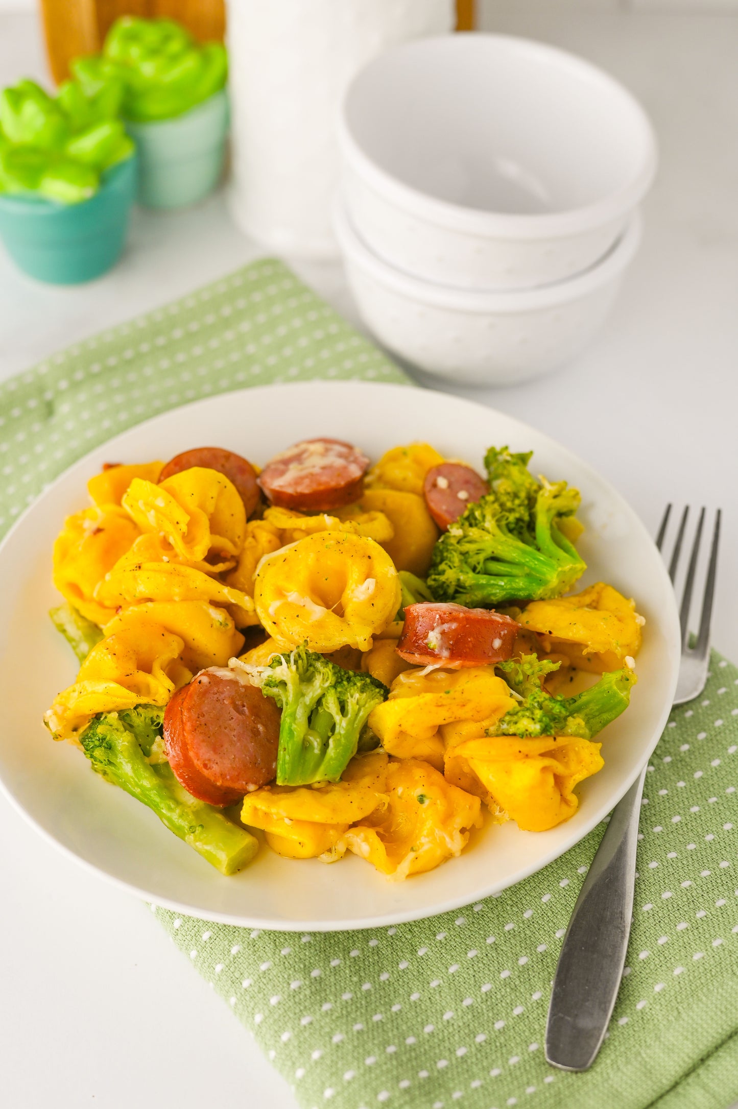 Tortellini and Sausage Bake Sheet Pan Dinner Set #1