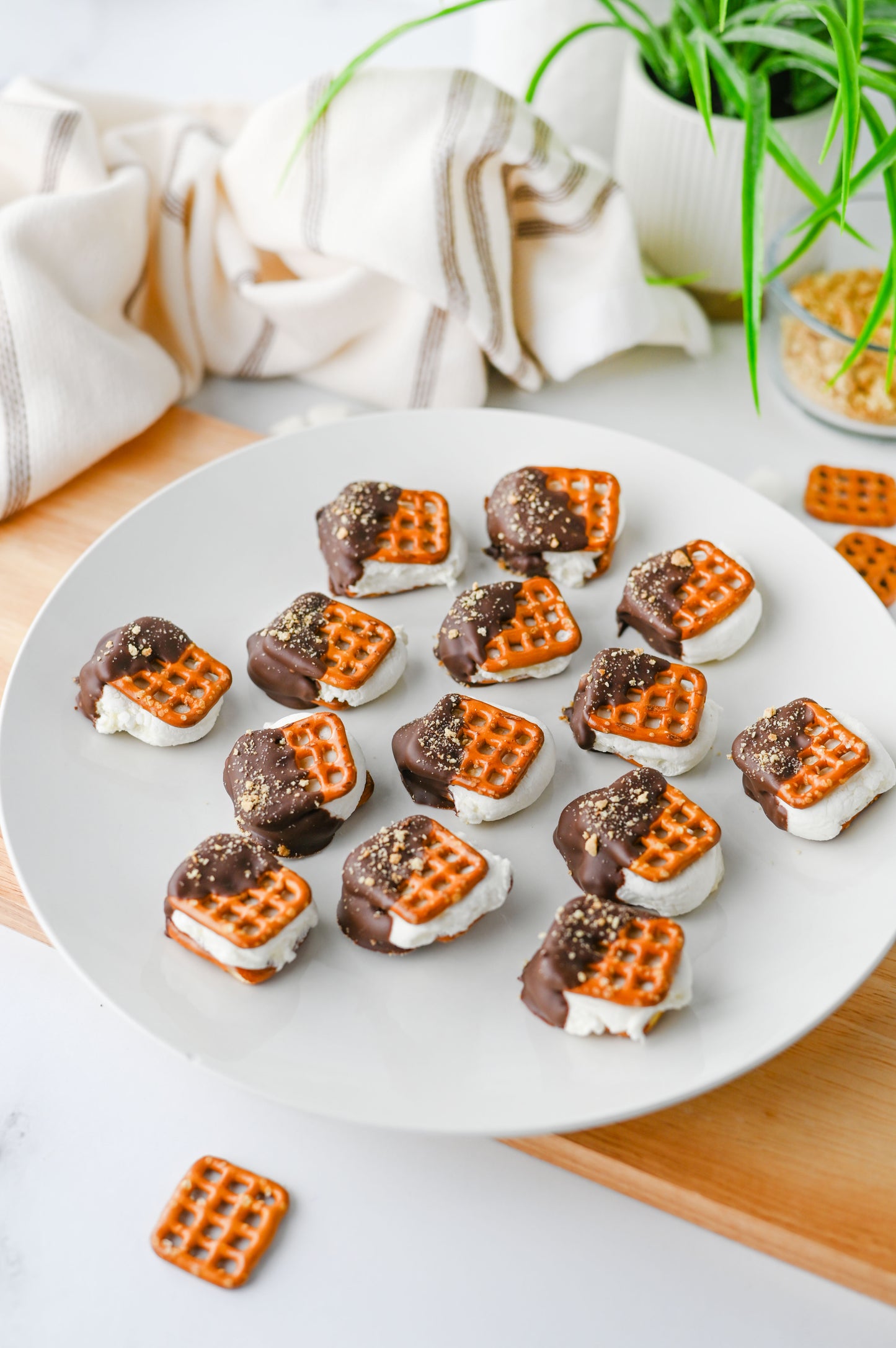S'mores Pretzel Bites #1