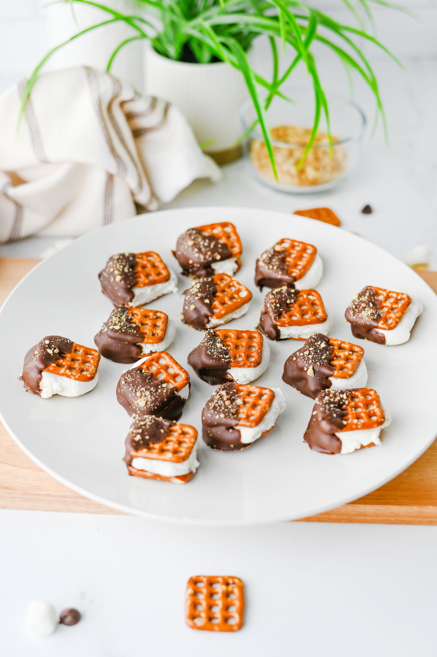 S'mores Pretzel Bites #1