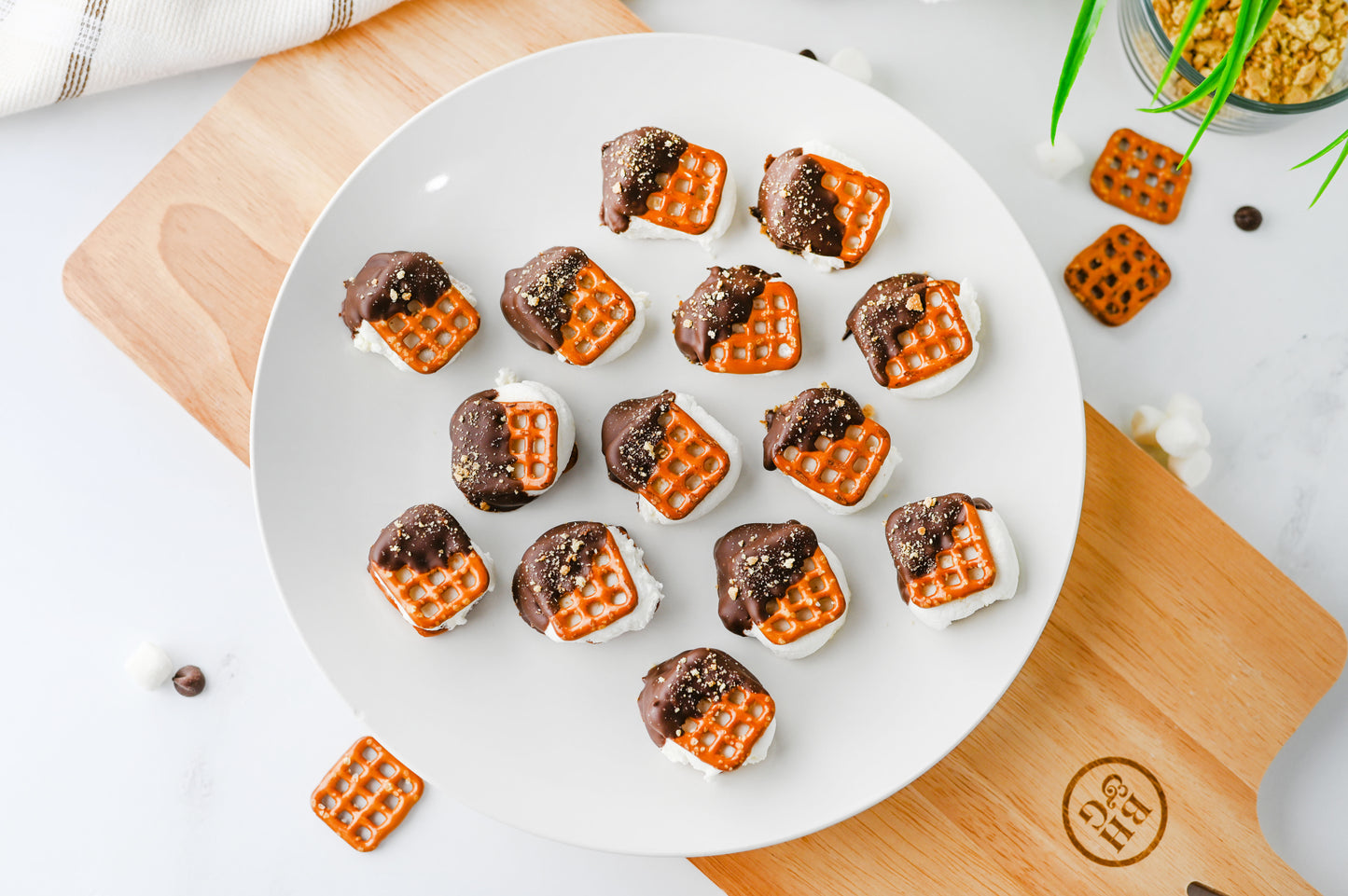 S'mores Pretzel Bites #1