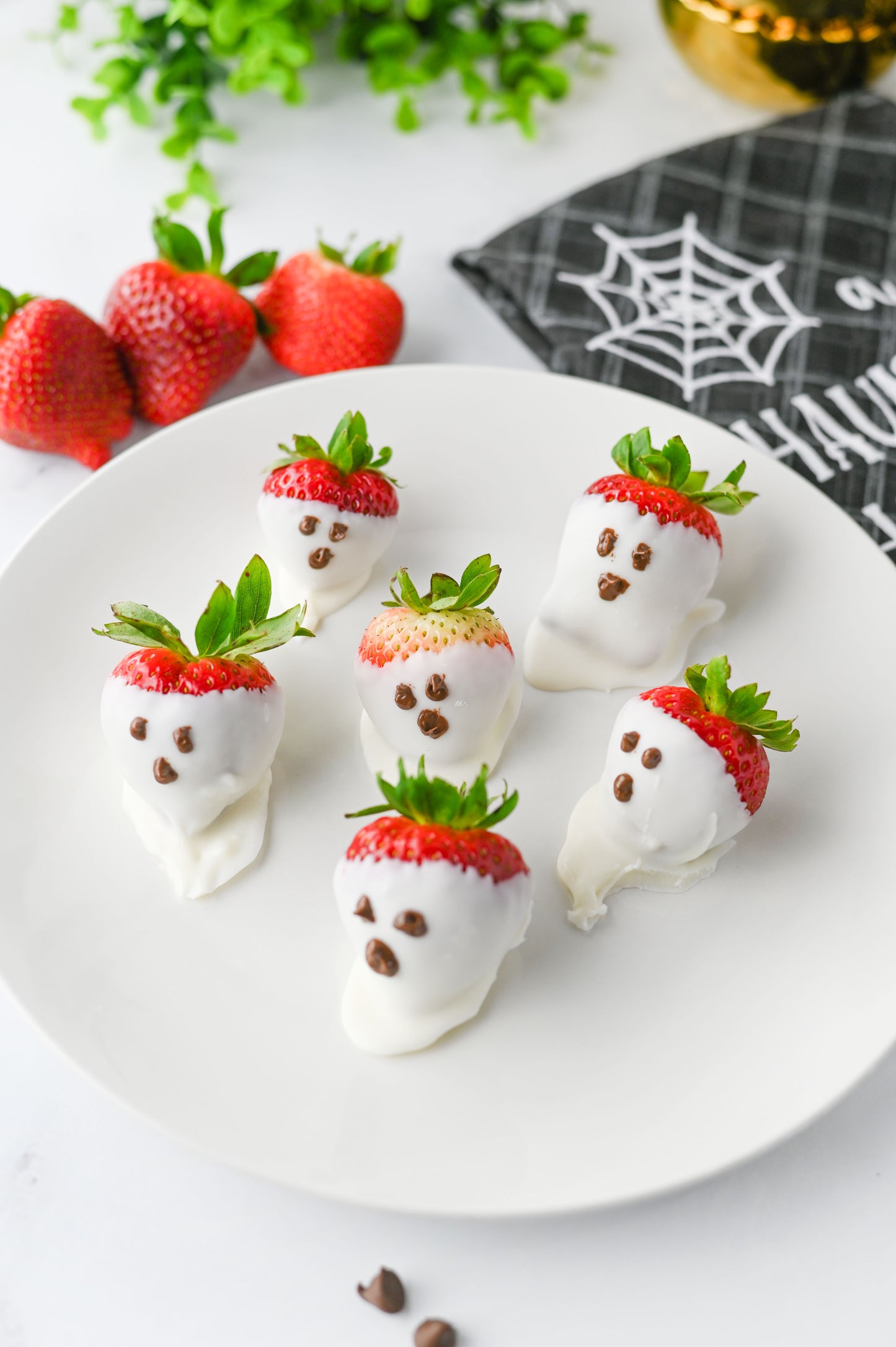 Strawberry Ghosts Set #1