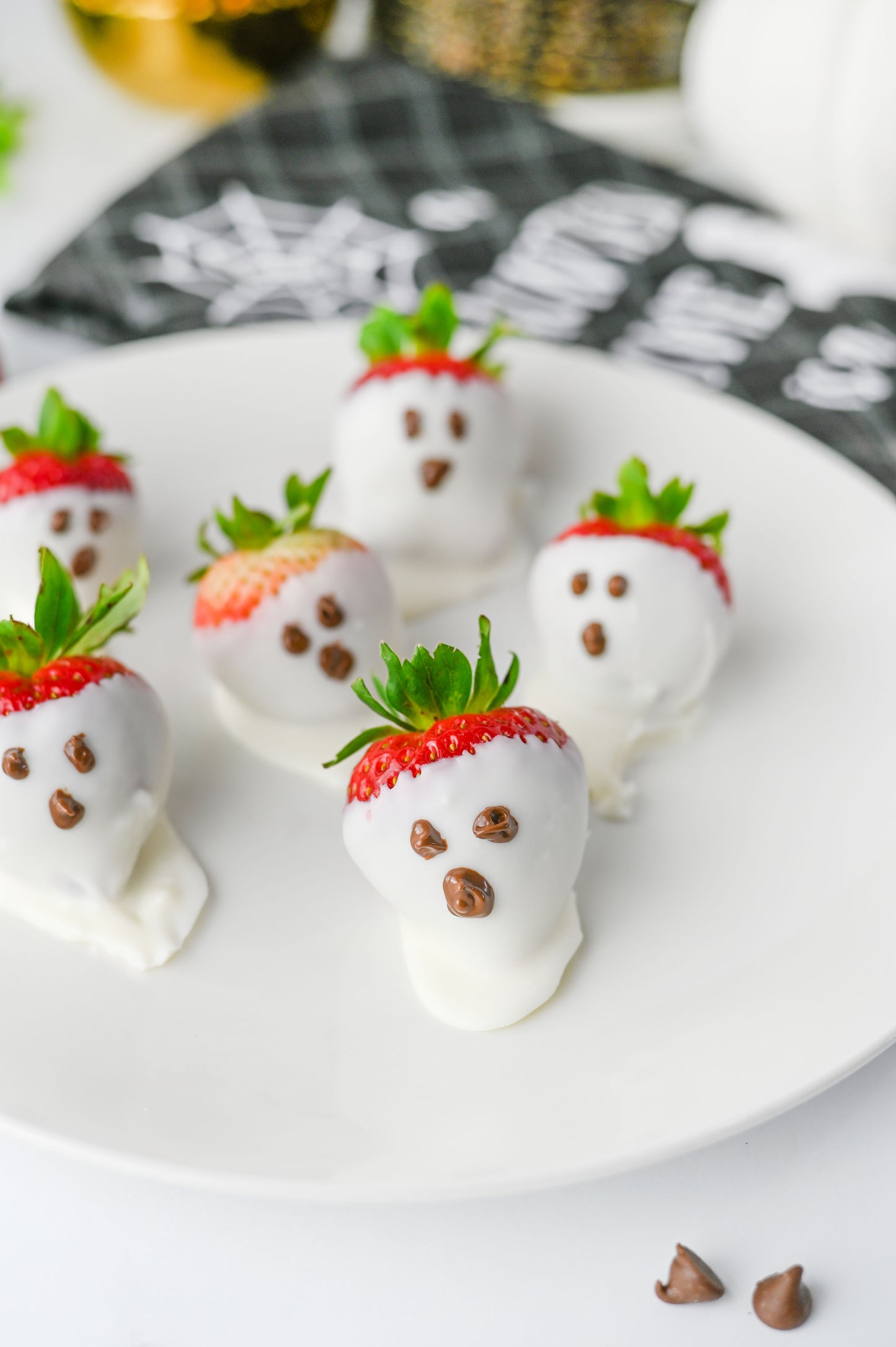 Strawberry Ghosts Set #1