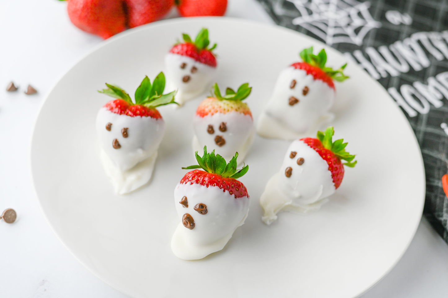 Strawberry Ghosts Set #1