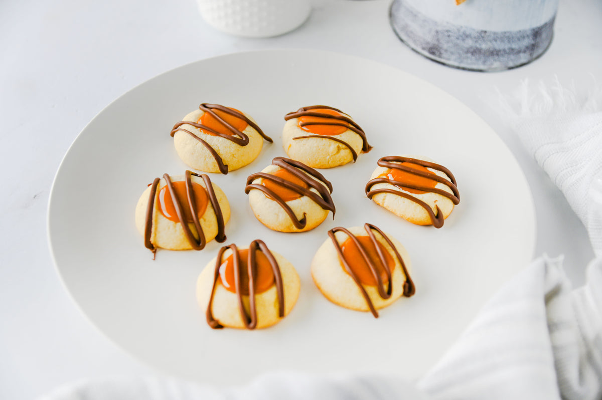 Twix Thumbprint Cookies Set #1