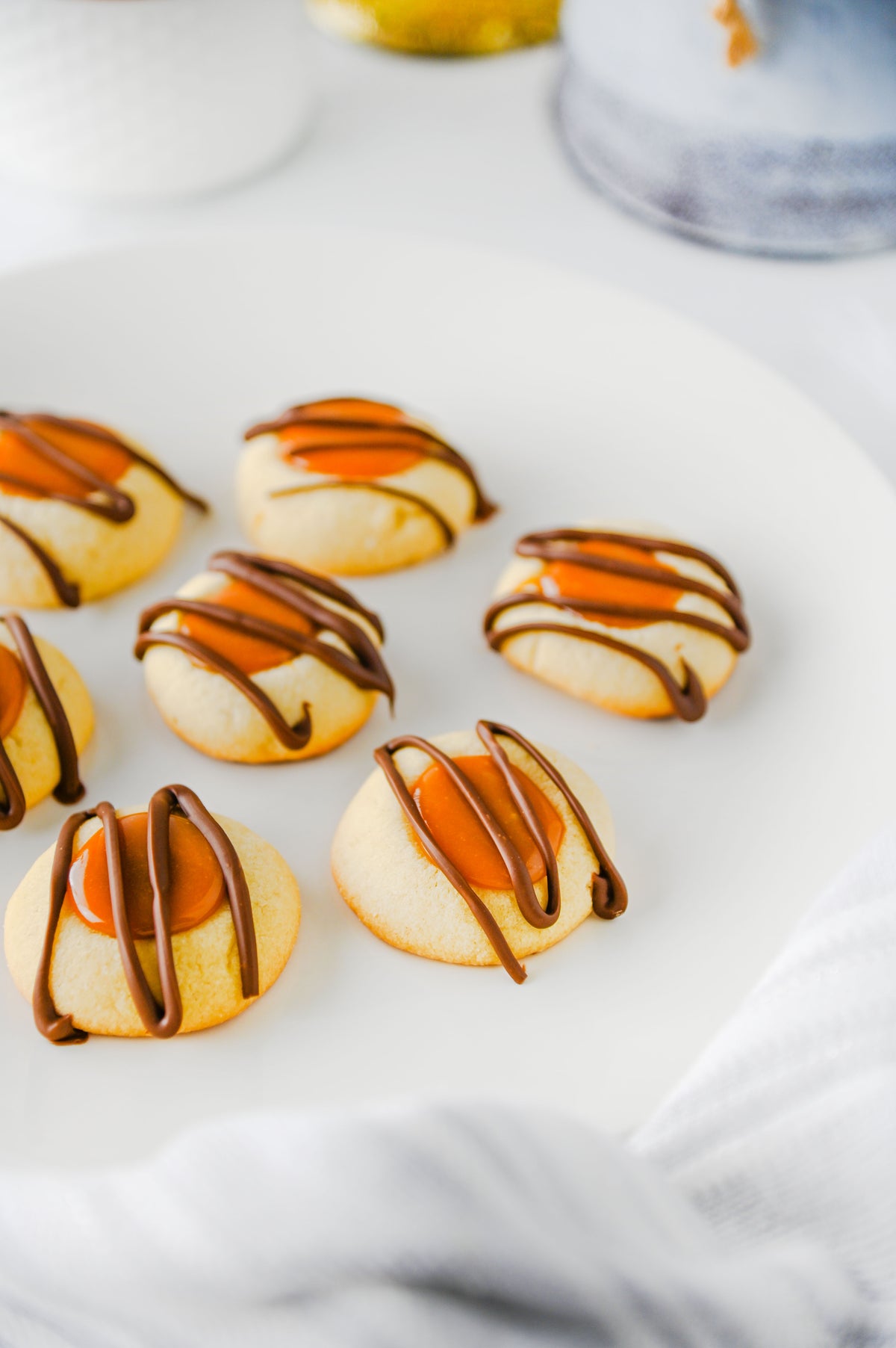 Twix Thumbprint Cookies Set #1