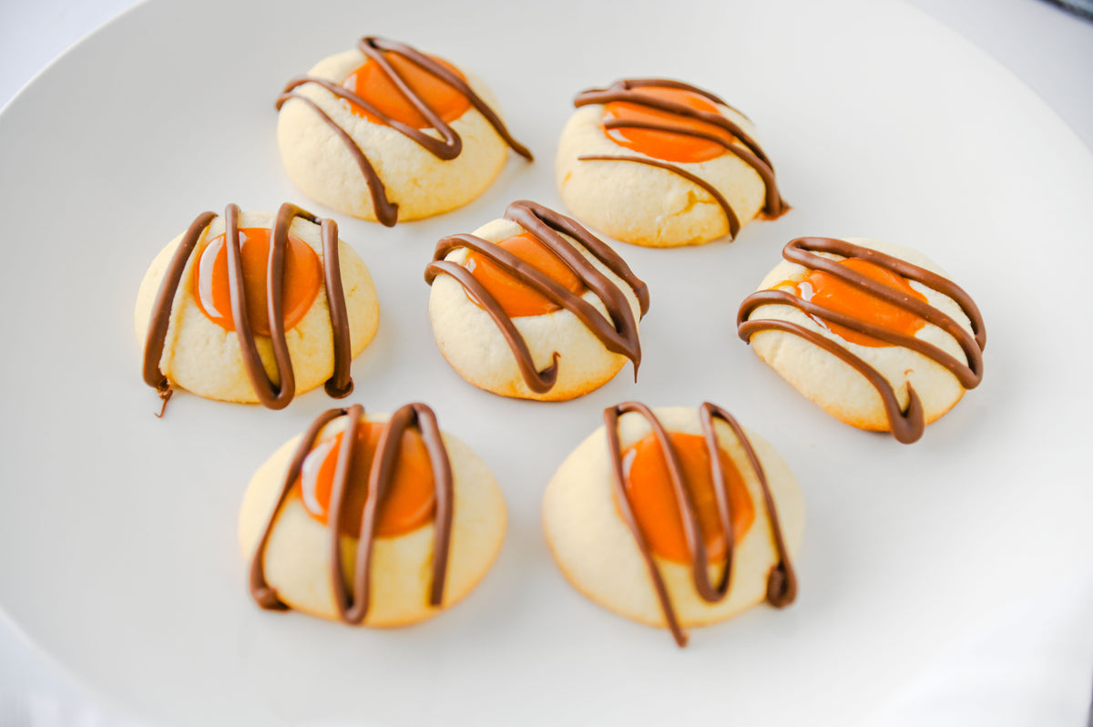 Twix Thumbprint Cookies Set #1