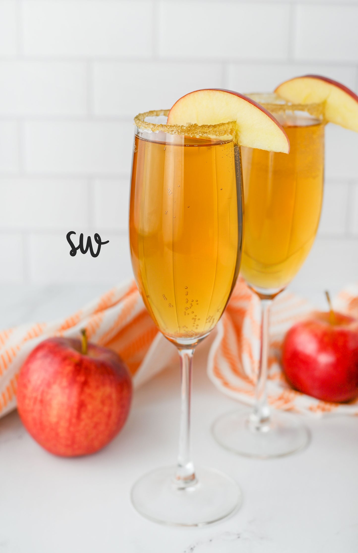 Apple Cider Mimosas Set #2