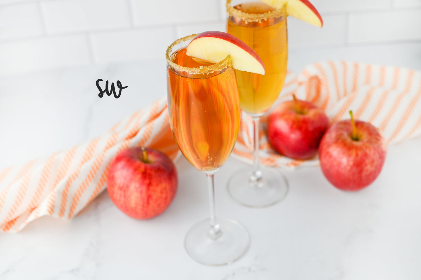 Apple Cider Mimosas Set #2