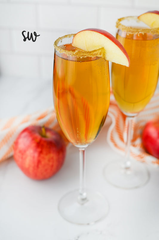 Apple Cider Mimosas Set #2