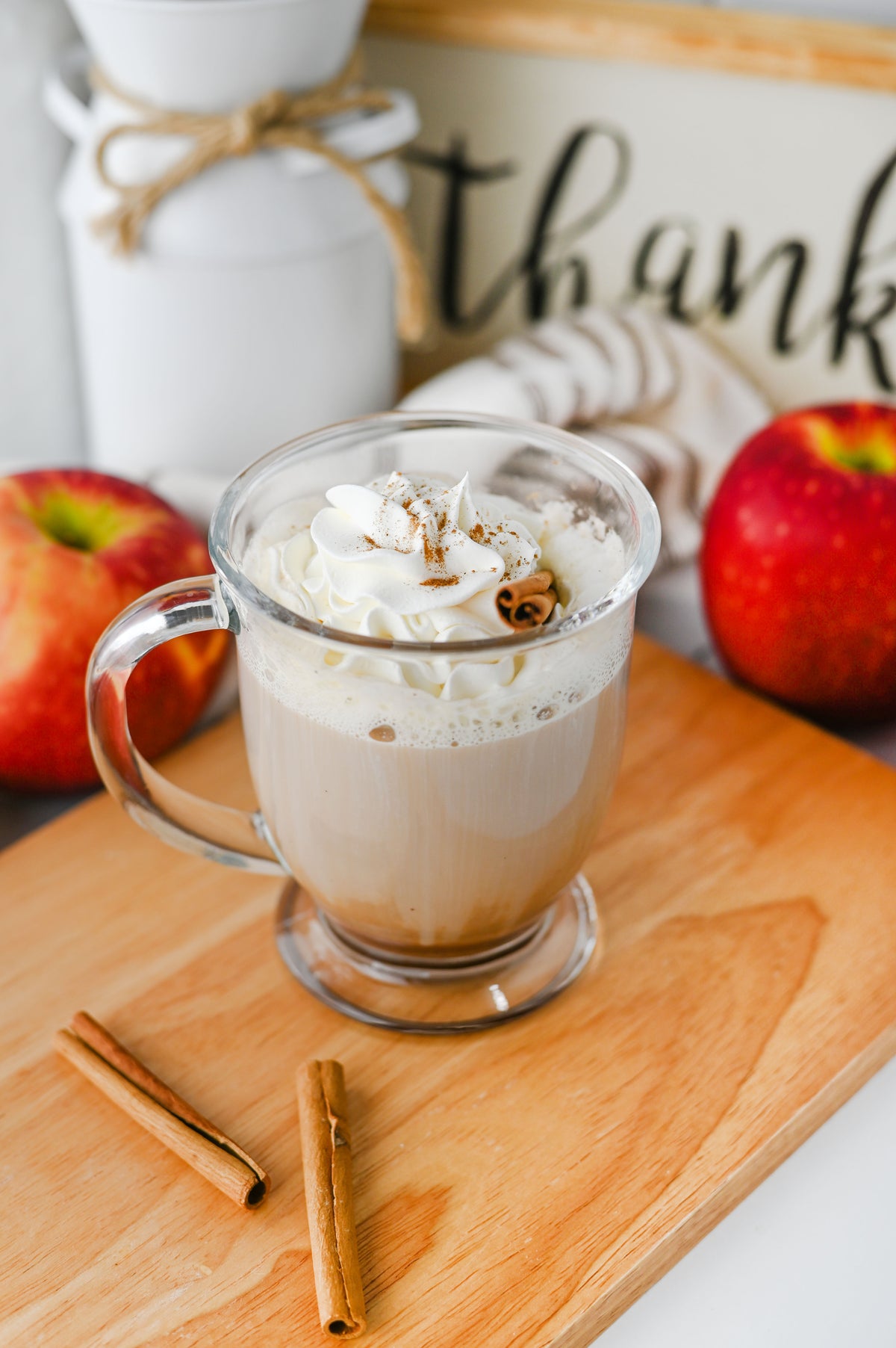 Apple Chai Latte