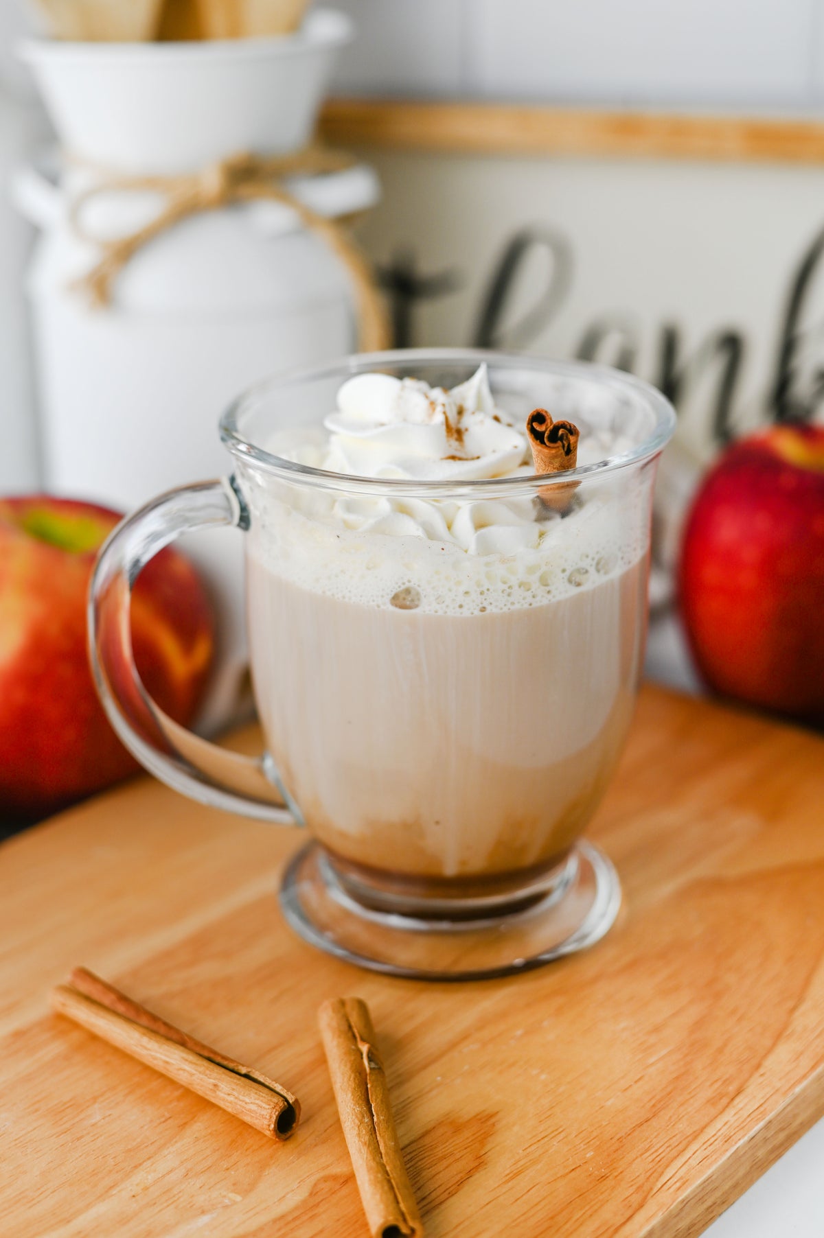 Apple Chai Latte