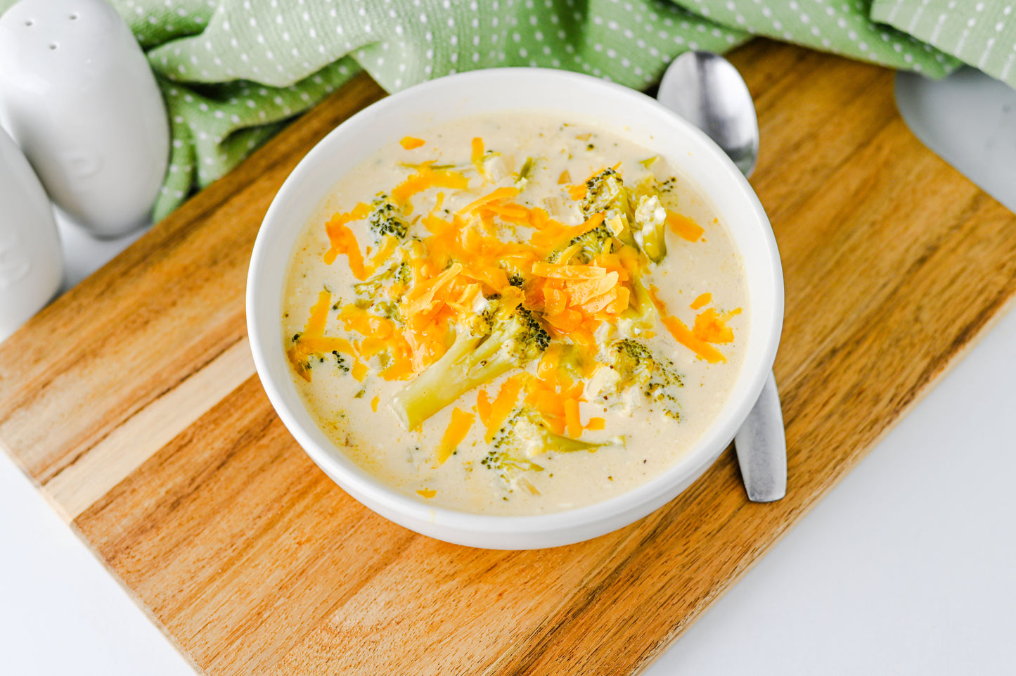 Crock Pot Broccoli Cheddar Soup Set #2