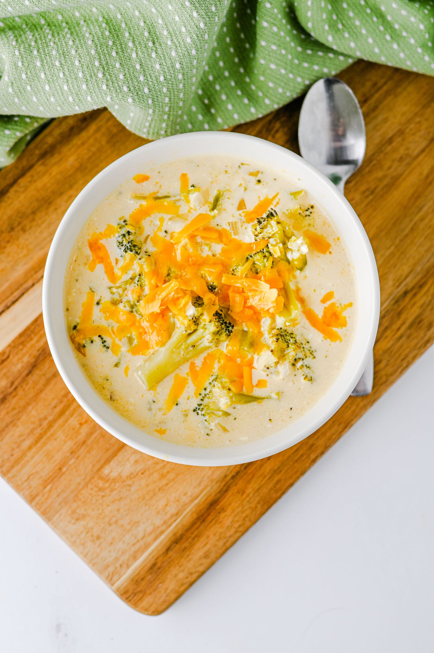 Crock Pot Broccoli Cheddar Soup Set #2