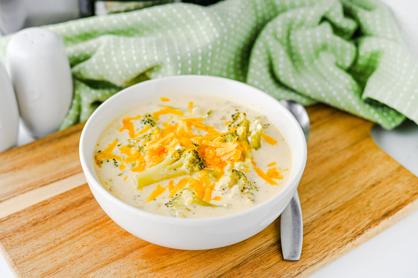 Crock Pot Broccoli Cheddar Soup Set #2