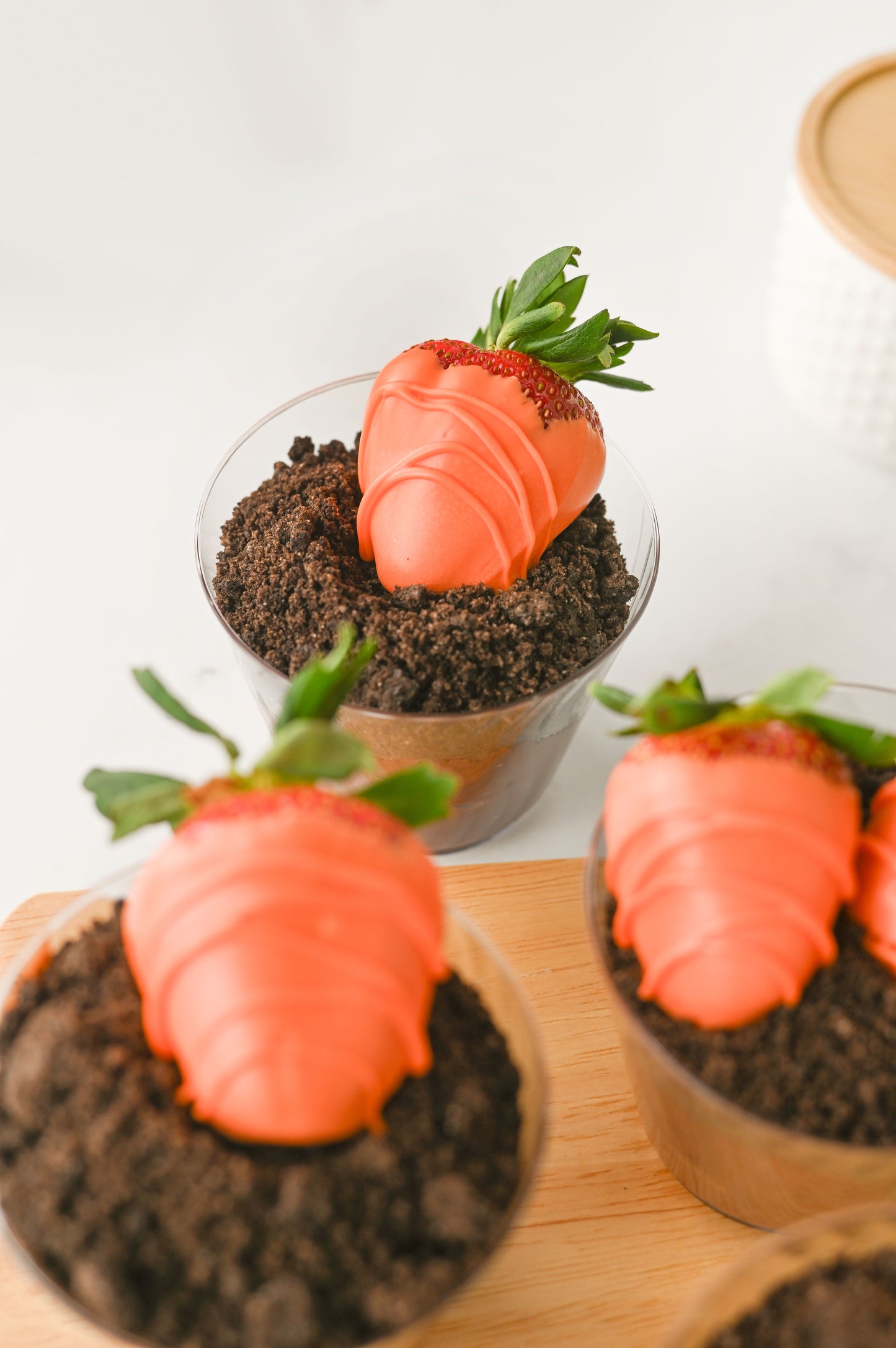 Easter "Carrot" Dirt Cups Set #2