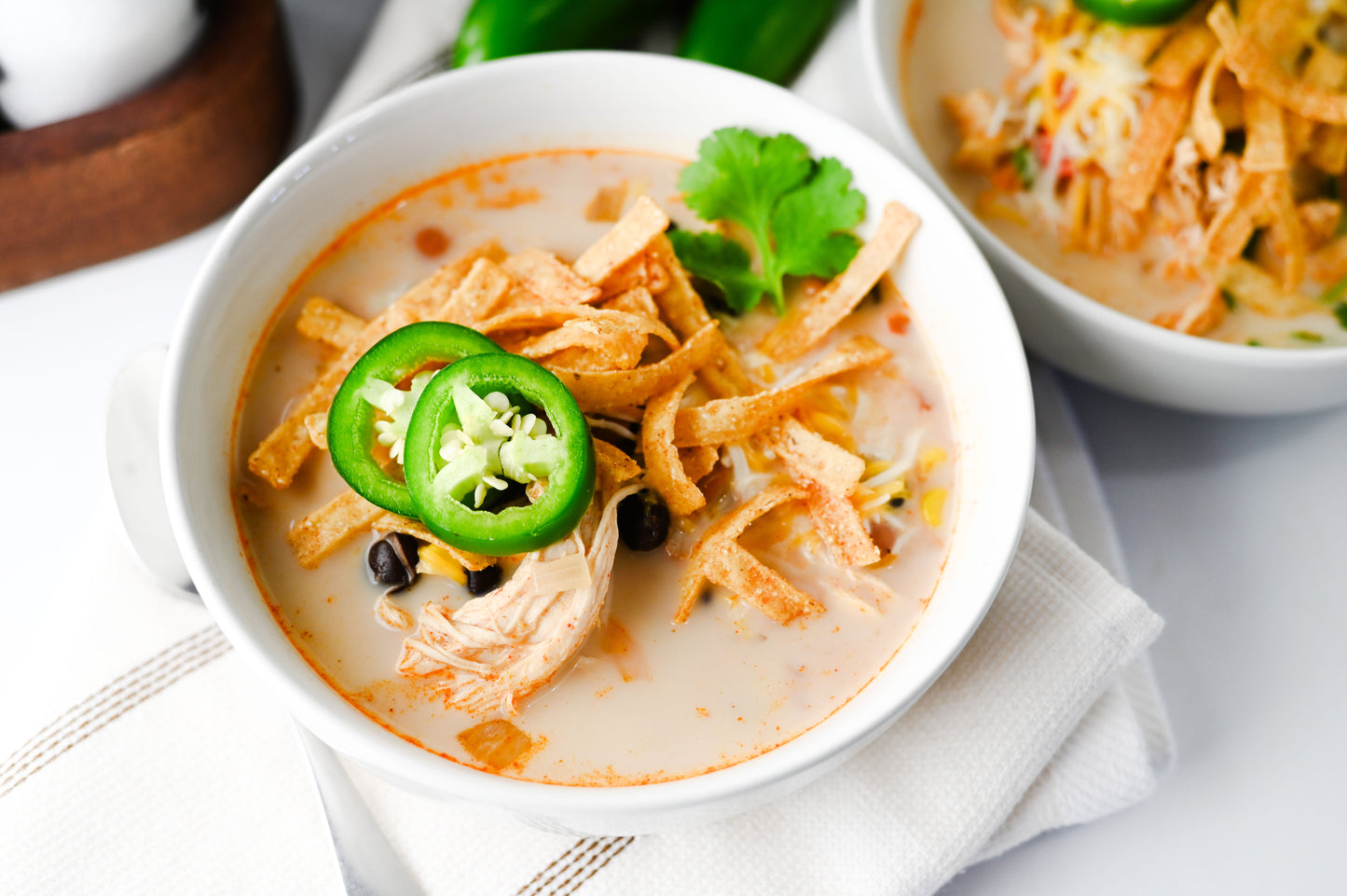 Slow Cooker Chicken Tortilla Soup Set #2
