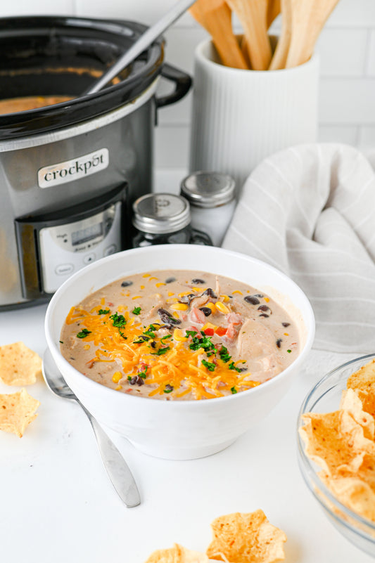 Crock Pot Cream Cheese Chicken Chili Set #2