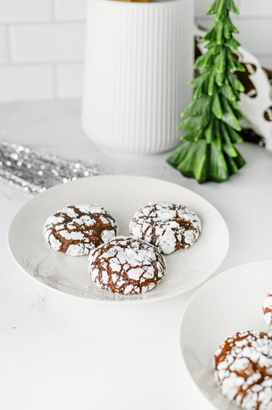 Chocolate Crinkle Cookies Set #2