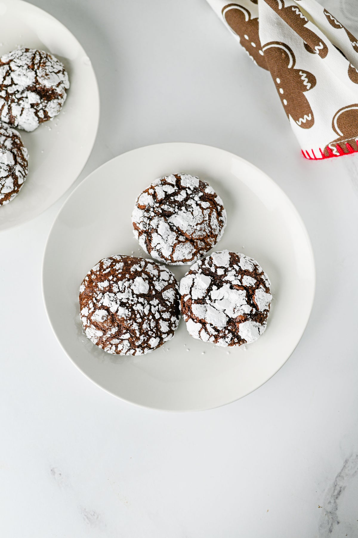 Chocolate Crinkle Cookies Set #2