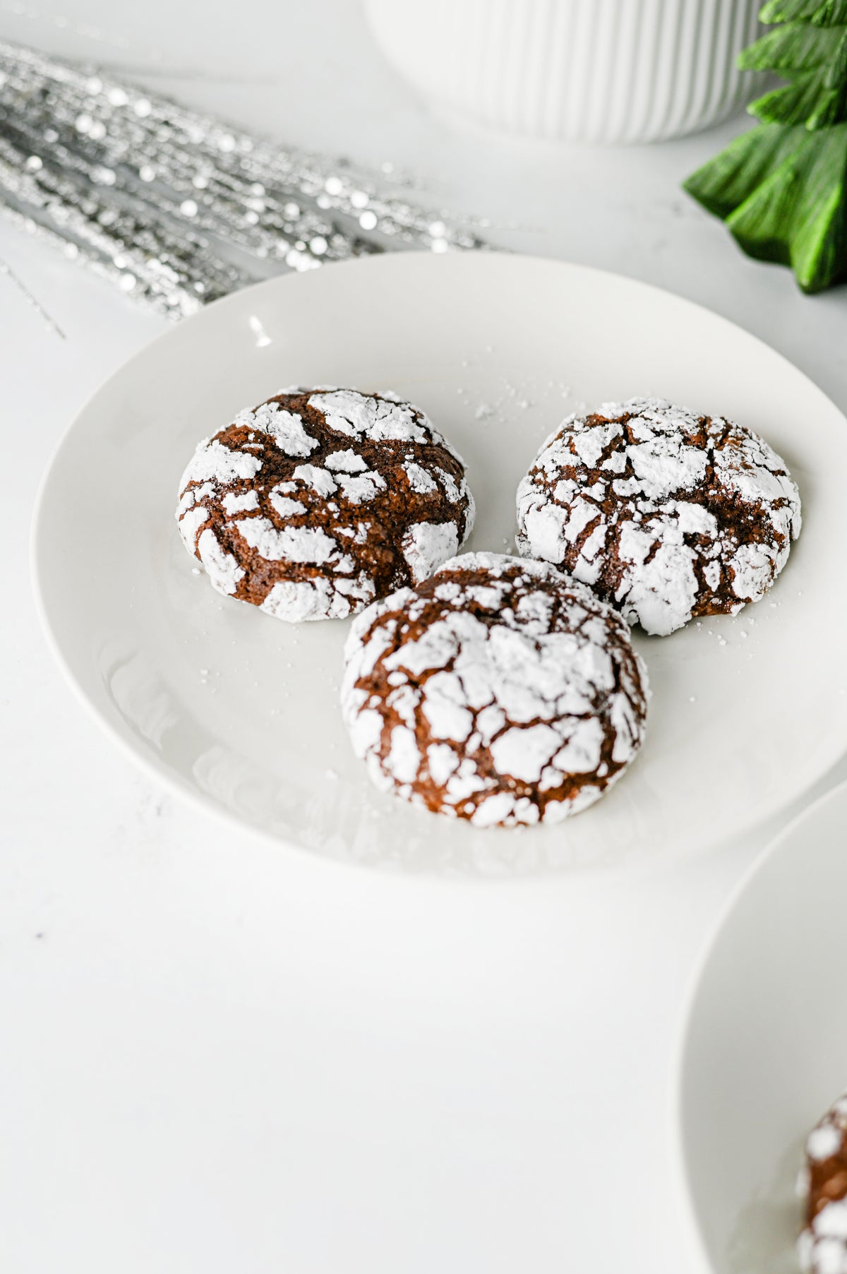 Chocolate Crinkle Cookies Set #2